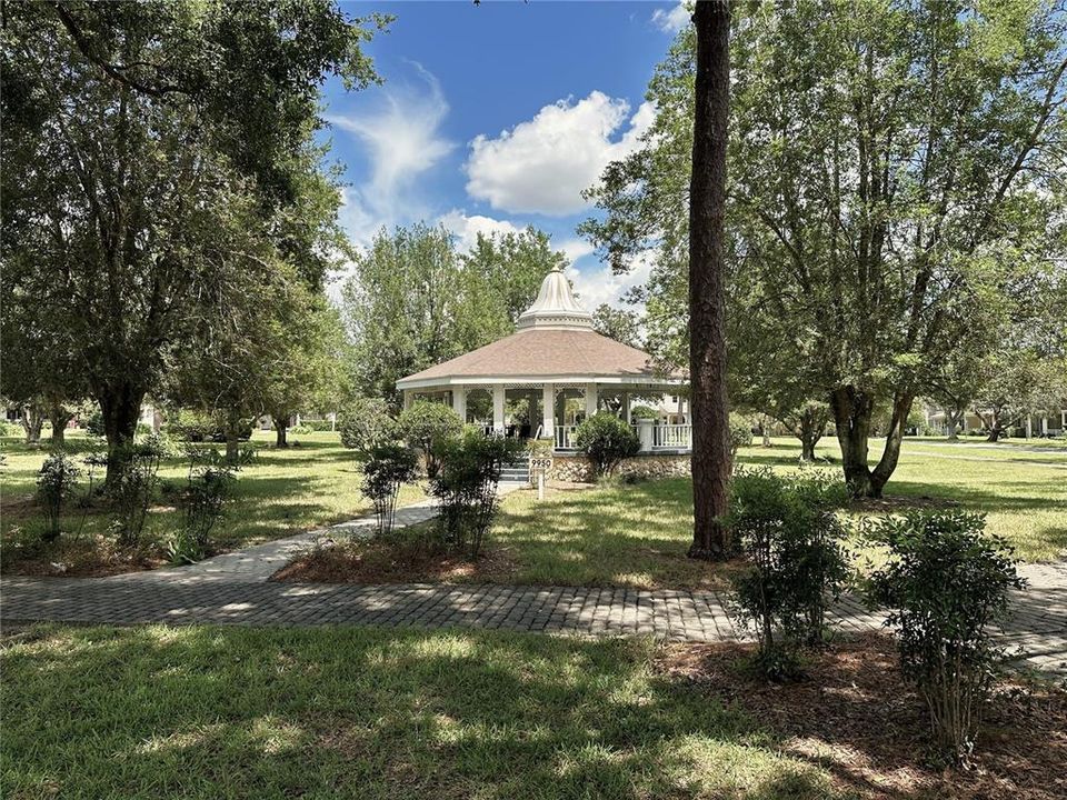 Gazebo view.