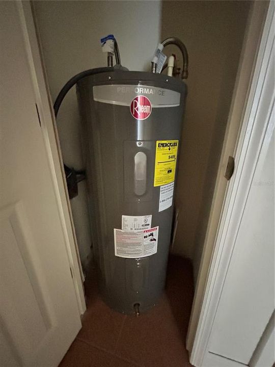 Brand new water heater