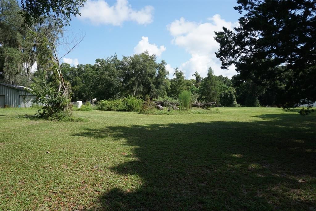 Property with shed view