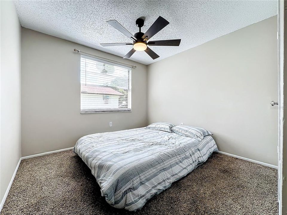 Another view of the second bedroom (guest bedroom).