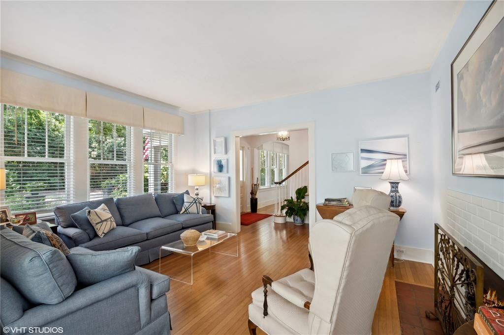 Formal Living room w/fireplace