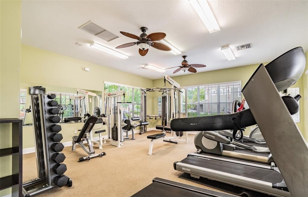 Villa Serena community fitness center