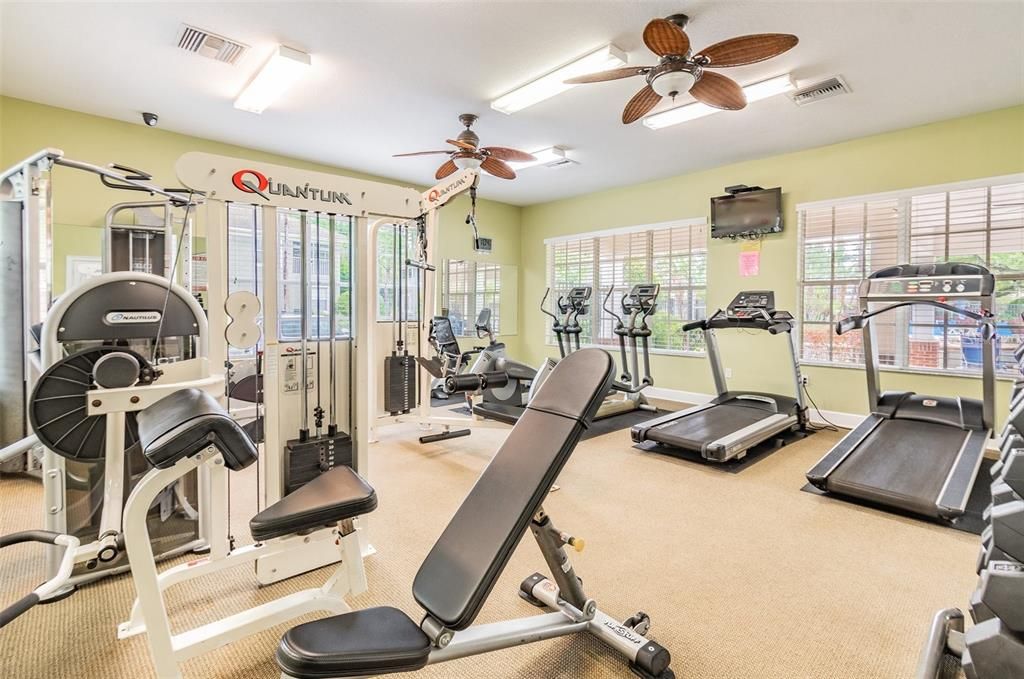 Villa Serena community fitness center