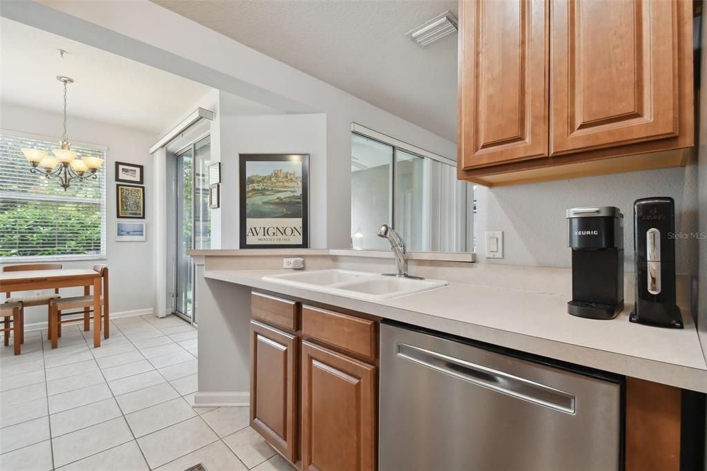 Kitchen - newer stainless steel dishwasher