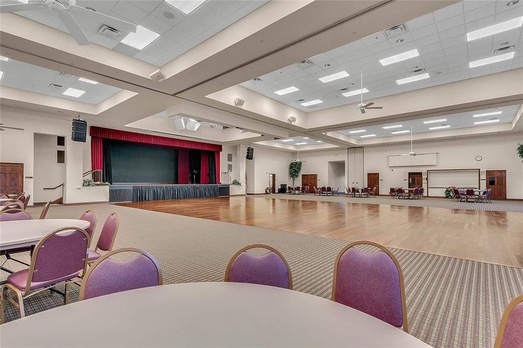 Theater Stage and Dance Floor