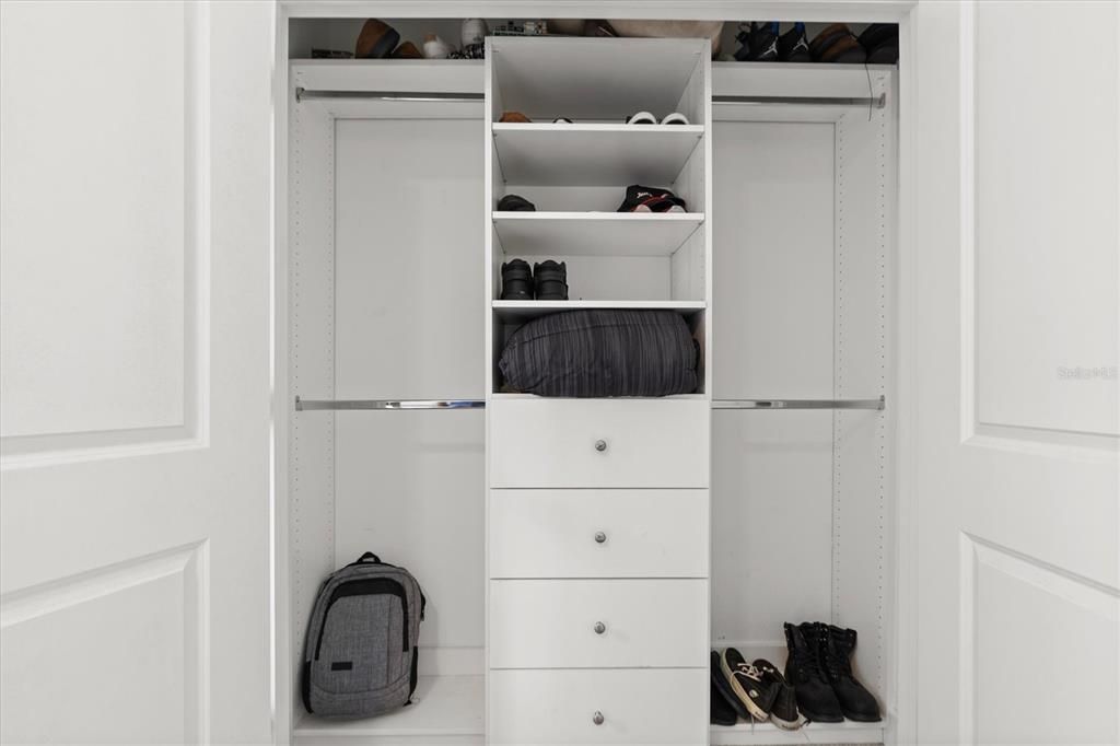 PRIMARY CUSTOM CLOSET