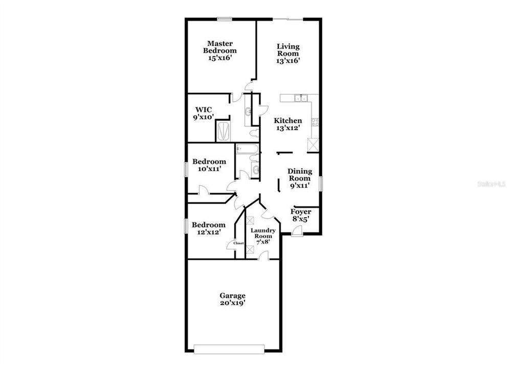 For Rent: $2,065 (3 beds, 2 baths, 1541 Square Feet)