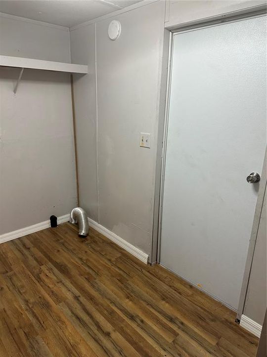 Laundry room & door to kitchen