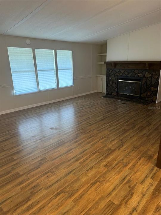 Living Room and fireplace