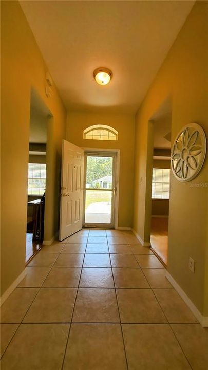 Entry hallway