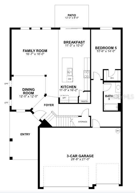 合同活跃: $579,990 (5 贝兹, 4 浴室, 3120 平方英尺)