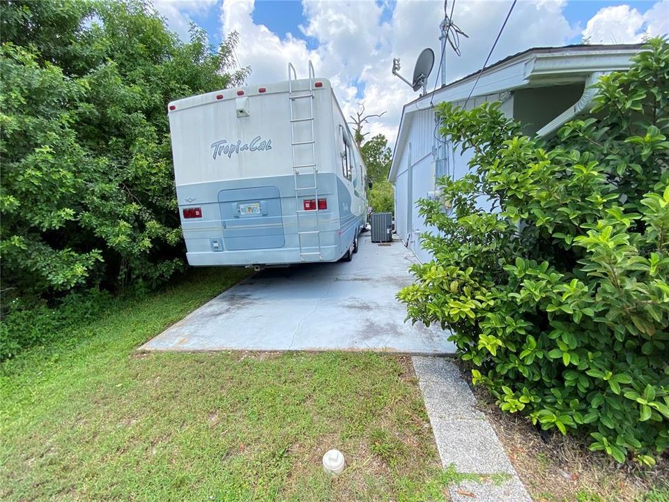 Extra Driveway and Parking