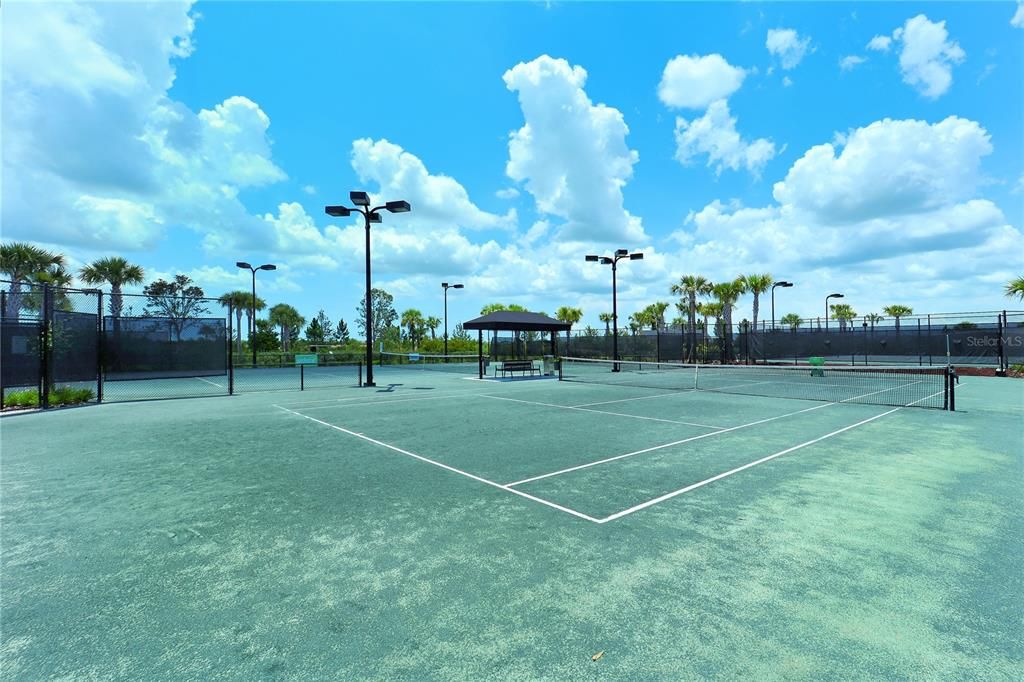 6 Har-court tennis courts