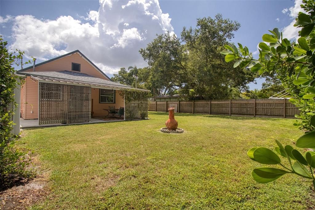 So many possibilities for this backyard space!