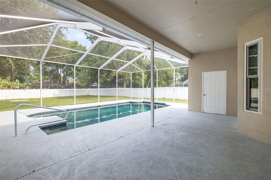 Covered Pool Lanai