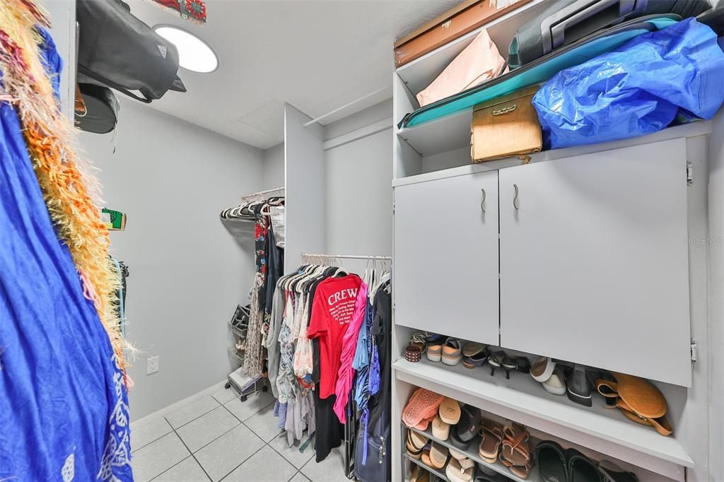 Primary Walk-In Closet