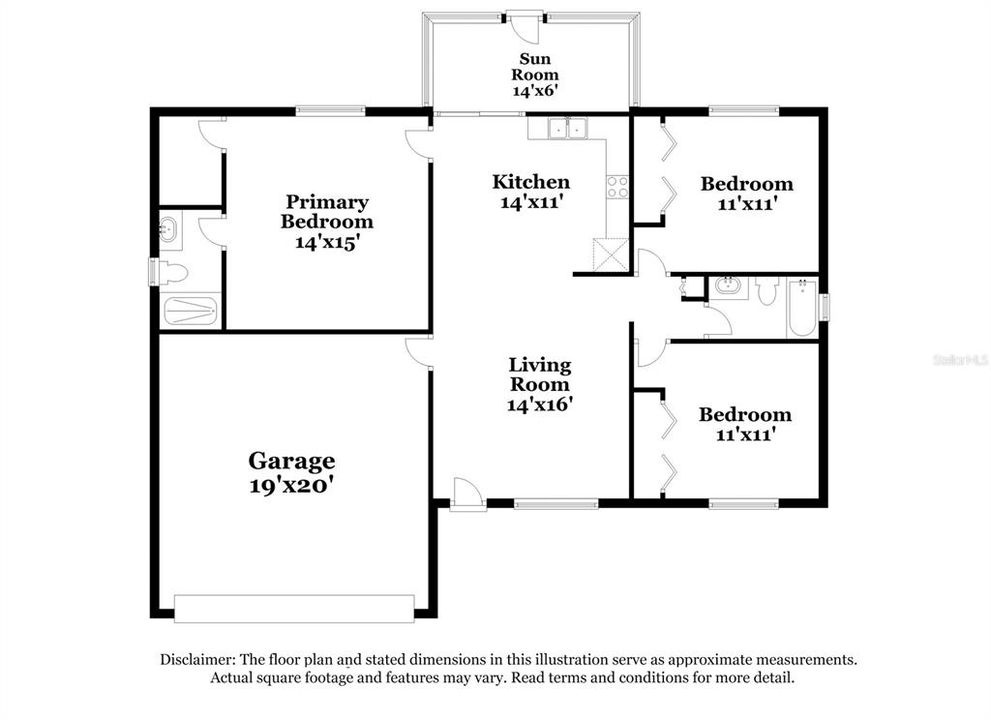 В аренду: $2,265 (3 спален, 2 ванн, 1104 Квадратных фут)