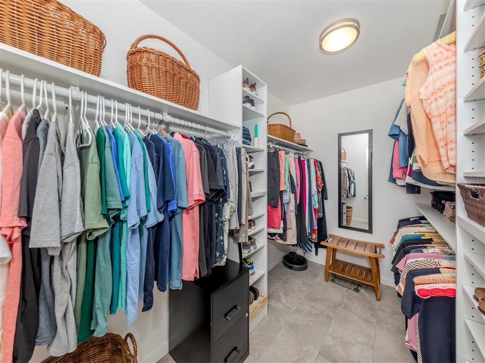 Huge Walk In Closet