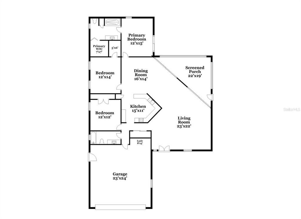 For Rent: $2,300 (3 beds, 2 baths, 1946 Square Feet)