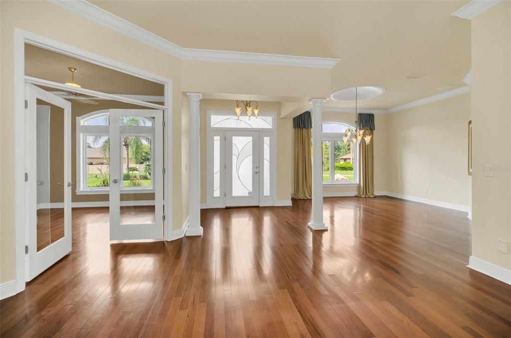 Office and Formal Dining Room