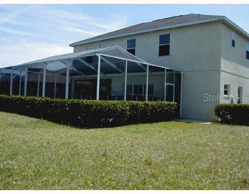 Screened patio