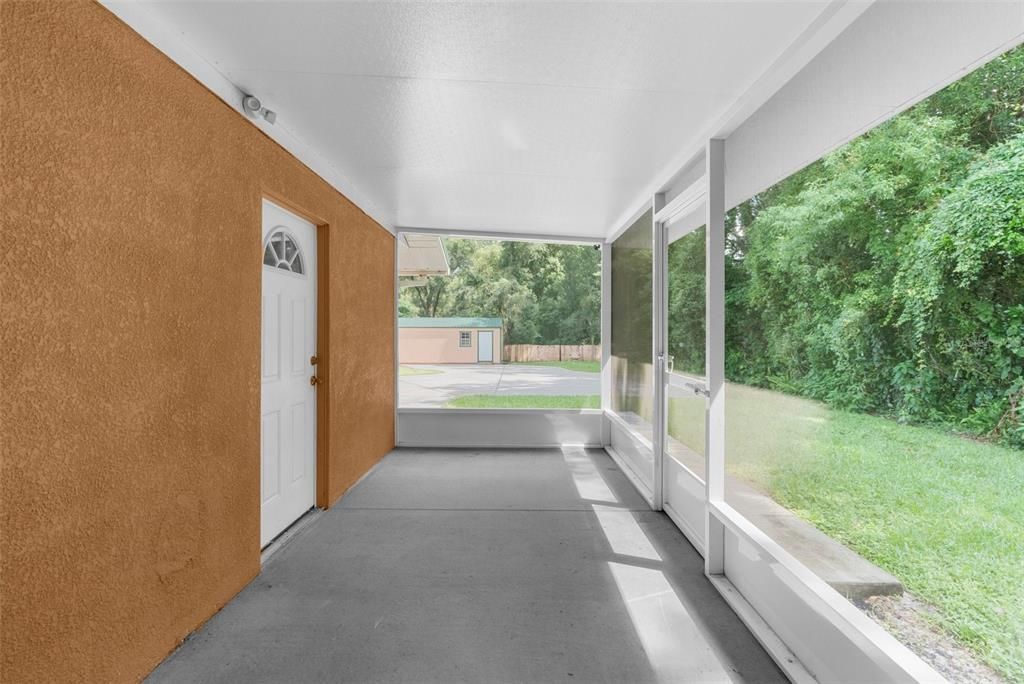 Back Screened Porch