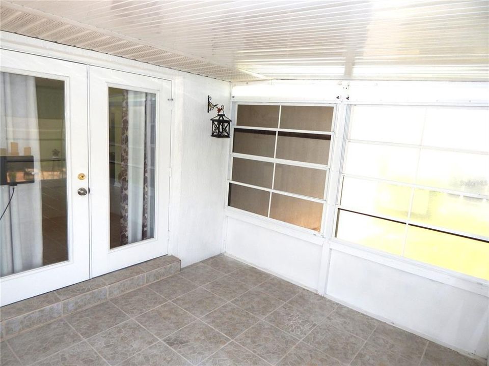 Enclosed Rear Porch