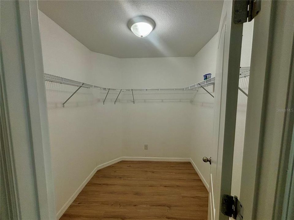 Walk in closet (owner suite)