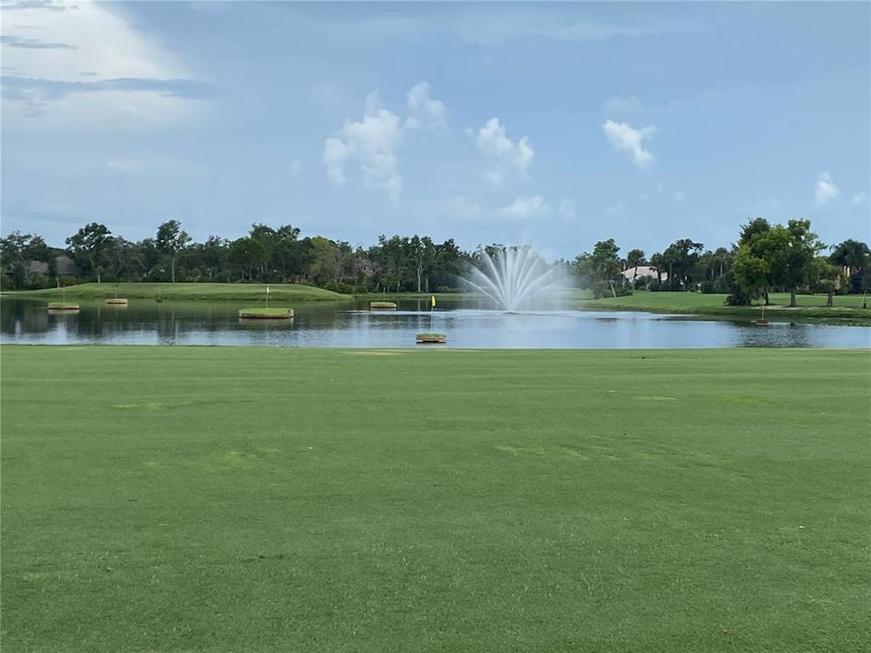 Driving Range included