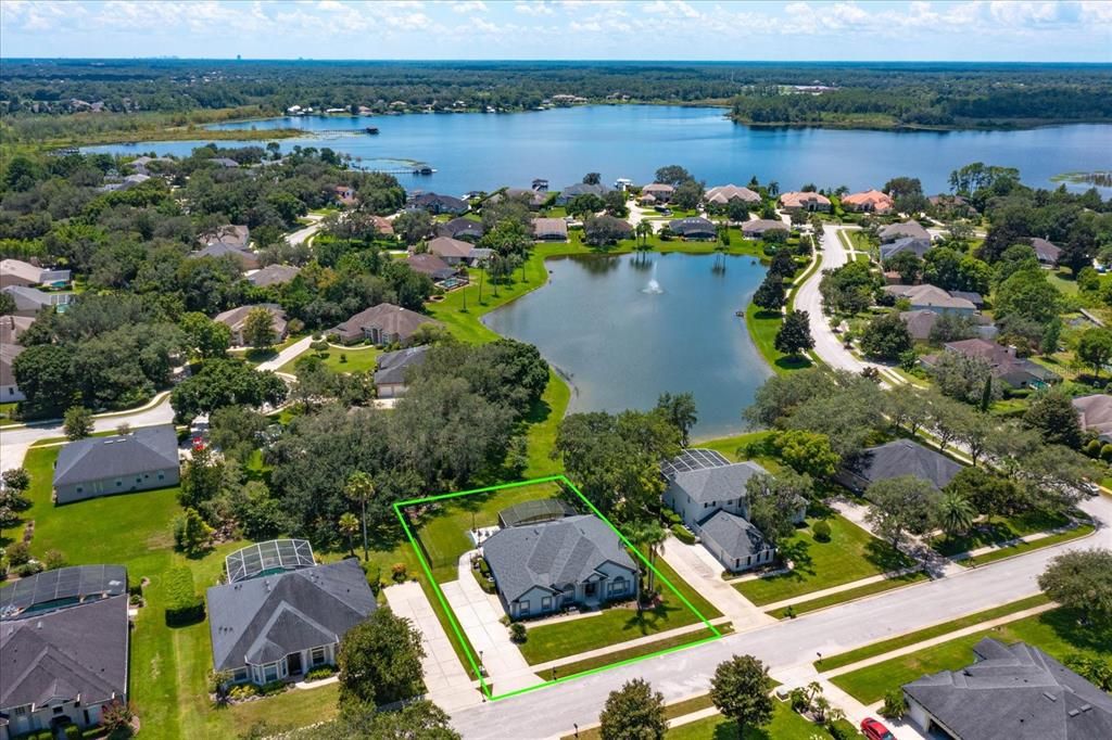 Sylvan Lake Reserve features large lots and beautiful ponds plus Sylvan Lake