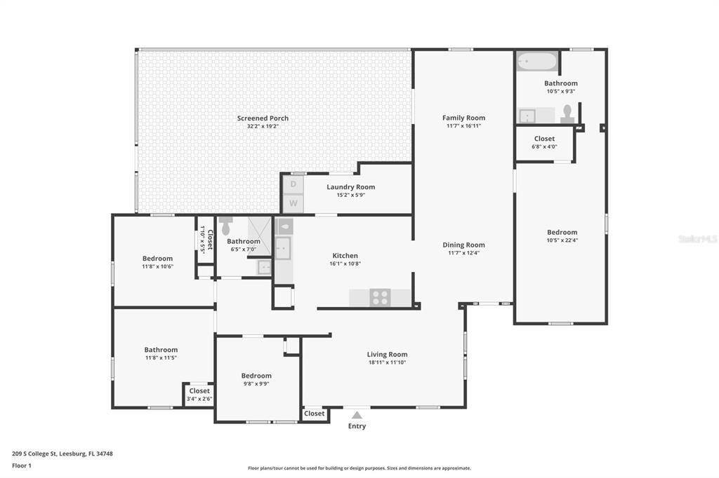 Activo con contrato: $230,000 (4 camas, 2 baños, 1746 Pies cuadrados)