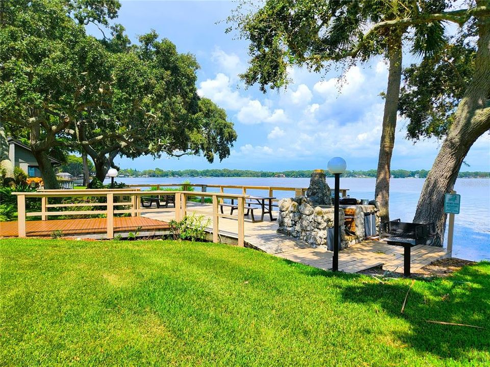 Grilling by the Lake