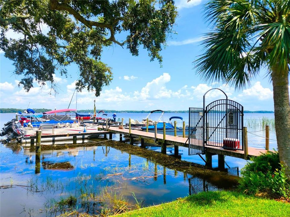 Dock on Lake Tarpon