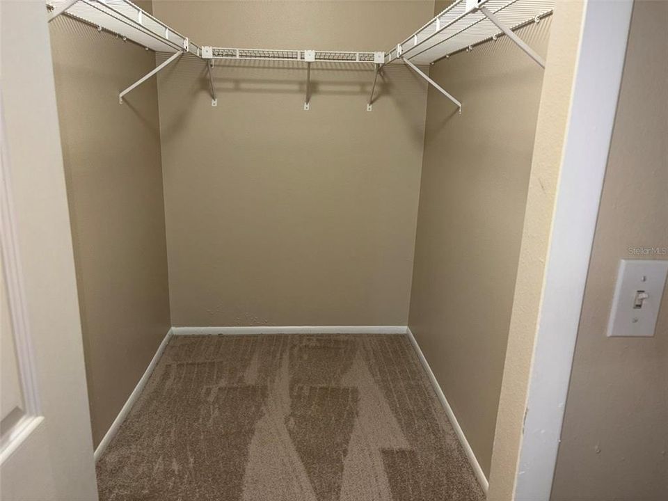 Primary Ensuite walk in closet