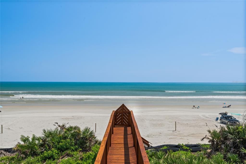 Walkway to beach