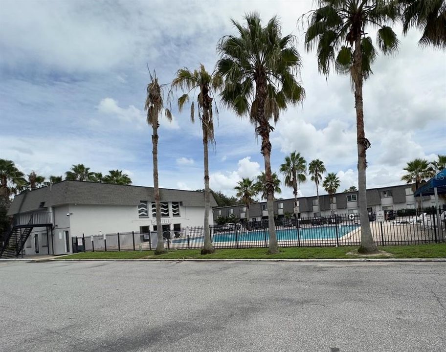 Community Pool View