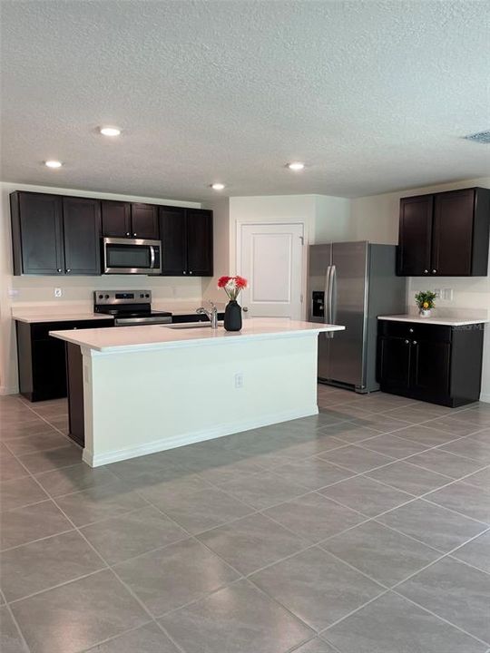 Kitchen with Quartz Countertops