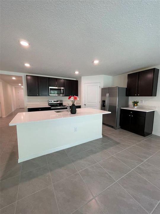 Kitchen with Quartz Countertops