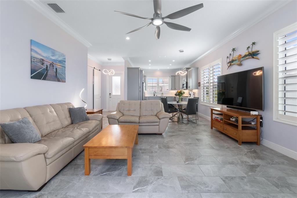 Front Door to Gorgeous Open Floor Plan