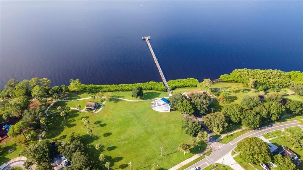 Olds Park and pier