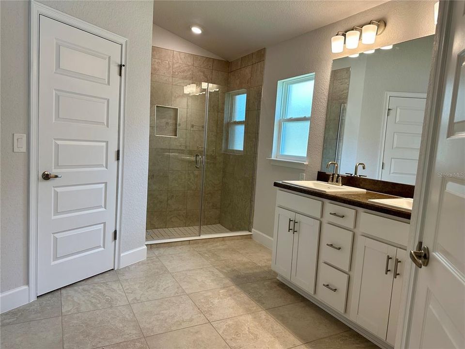 Master bathroom