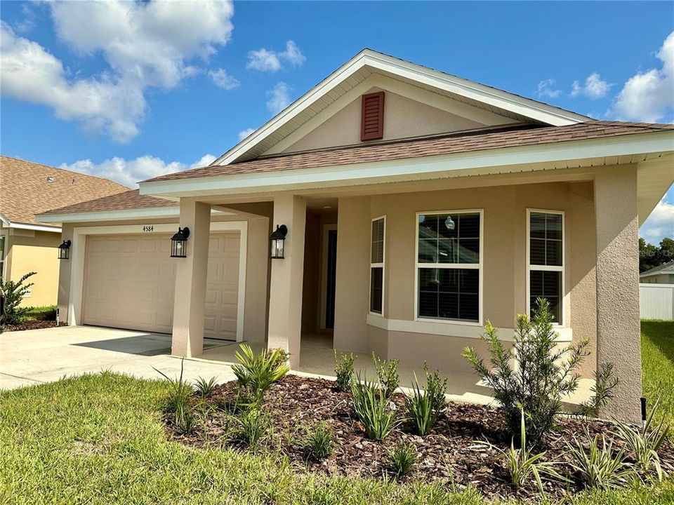 Covered front porch