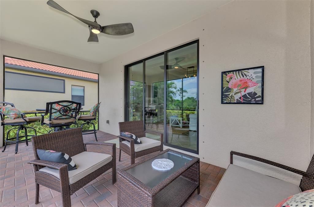 The porch/lanai overlooks the preserve and there is ample room for a pool and spa if you want to add that.