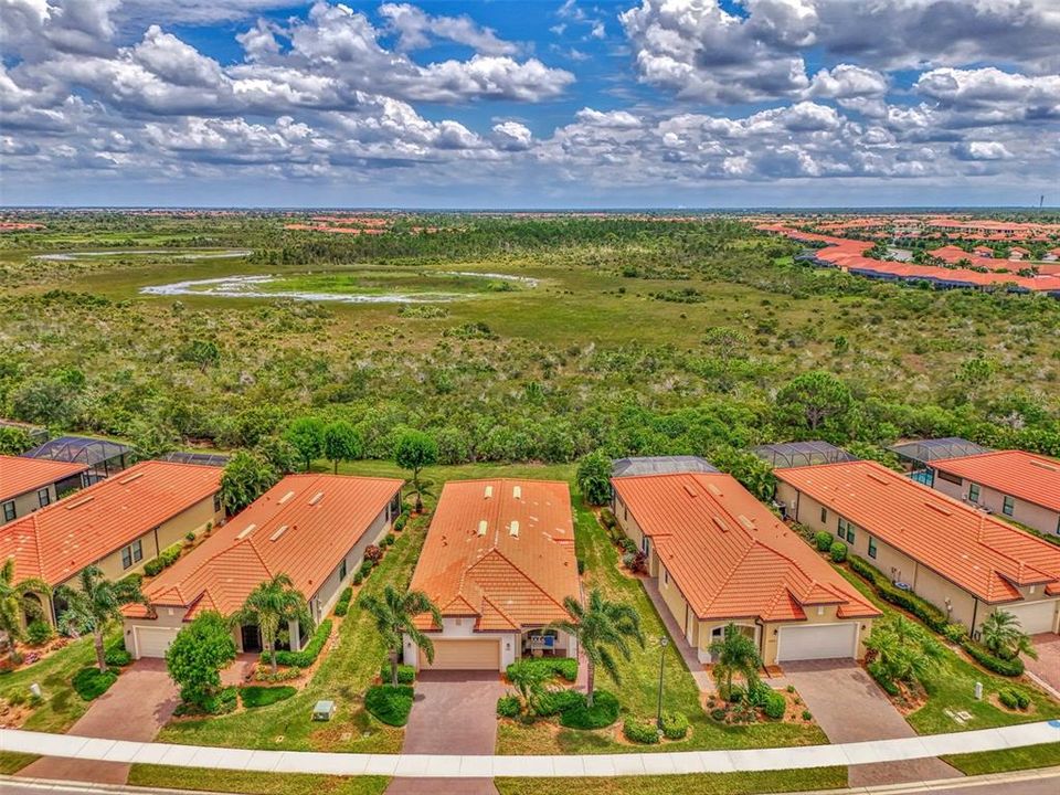 Aerial of Crooked Creek from the air