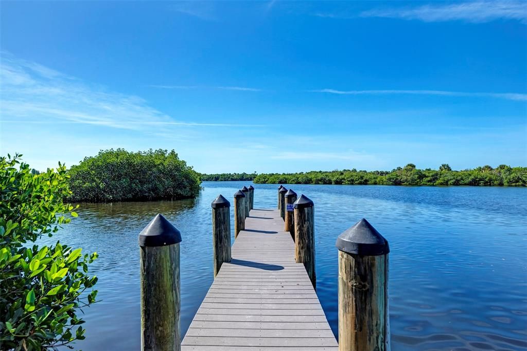 The boating near the jetty is great