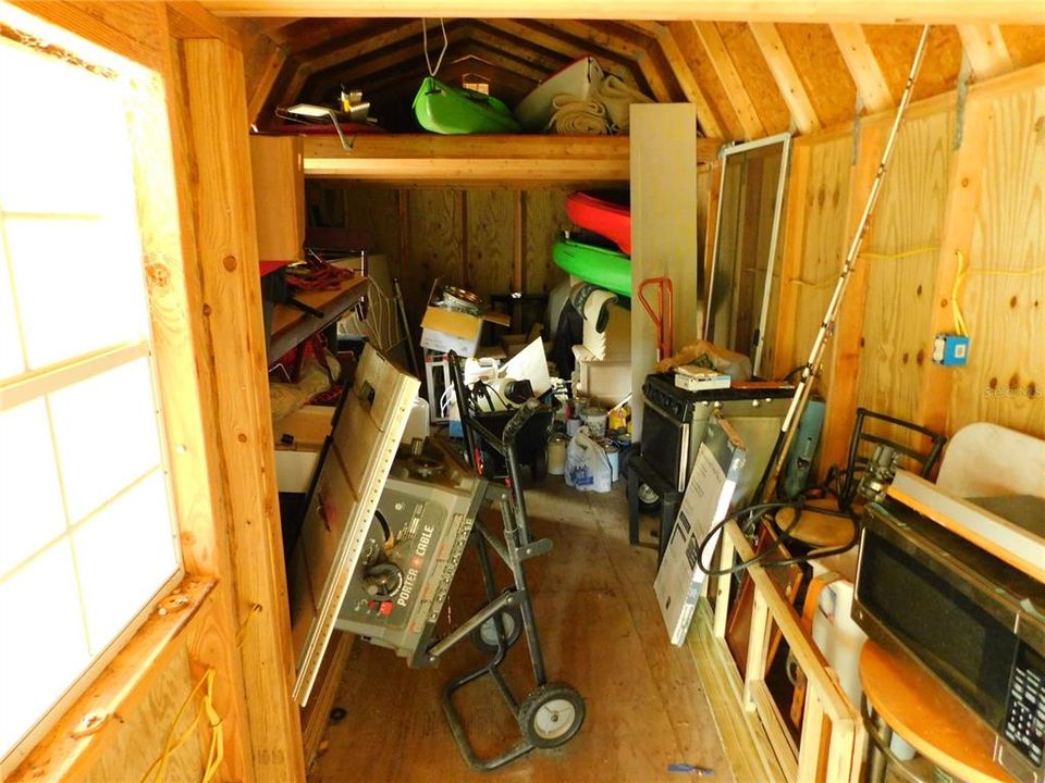 Shed Inside