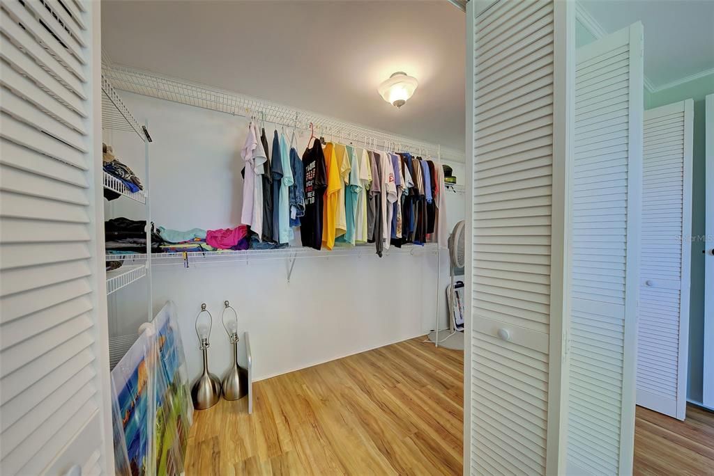 Primary Bedroom Walk-in Closet