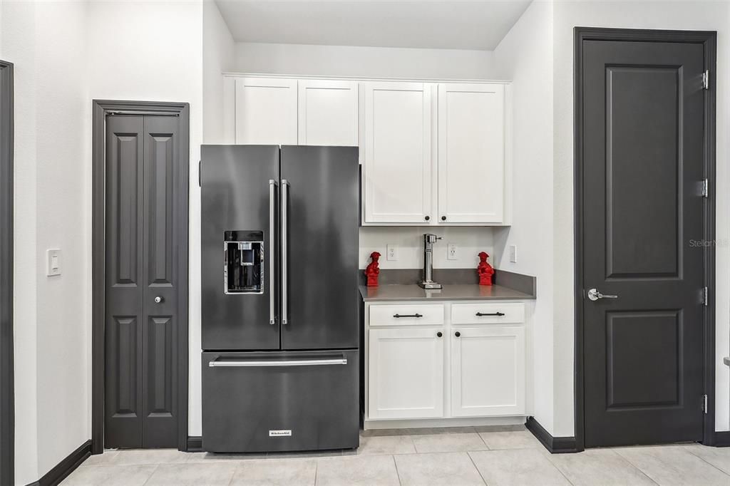 KitchenAid Stainless-Black French Door Fridge