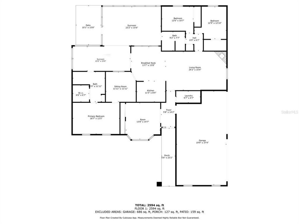 Floorplan dimensions are approximate. Buyer or Buyer's Agent to Verify all Room Dimensions.