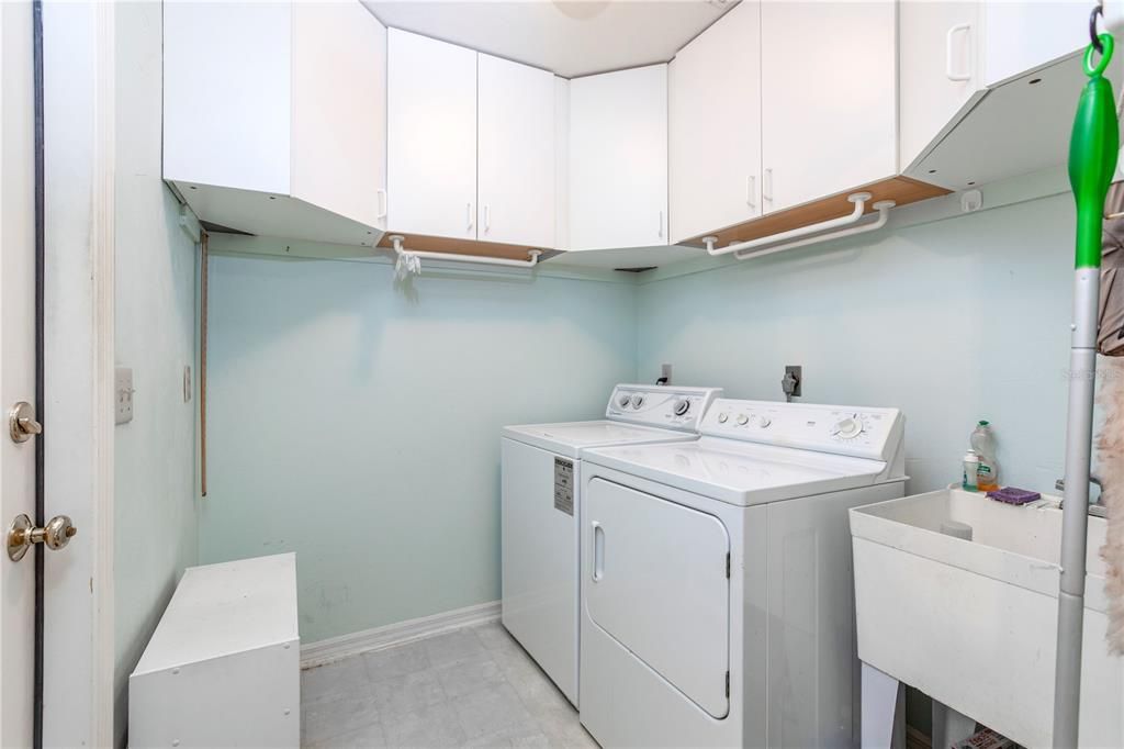 Laundry Room with Sink